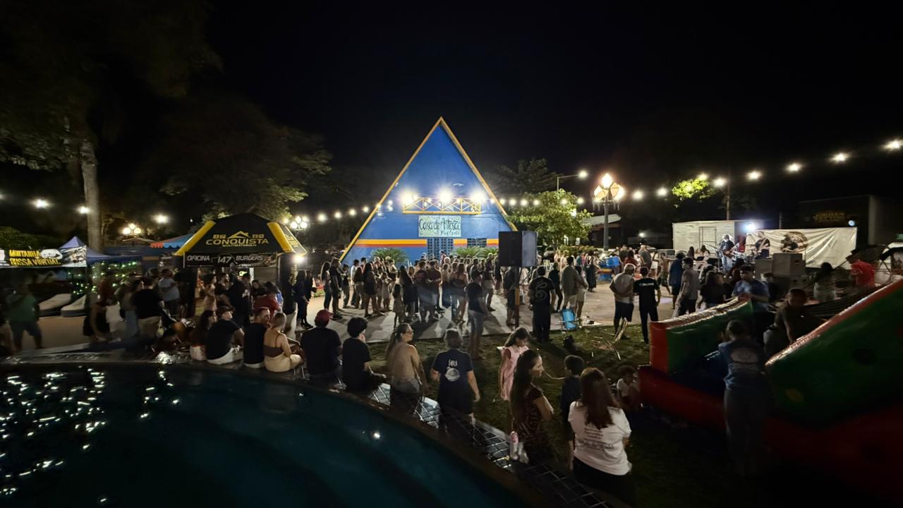 Atividade cultural registrada pela RV Arte